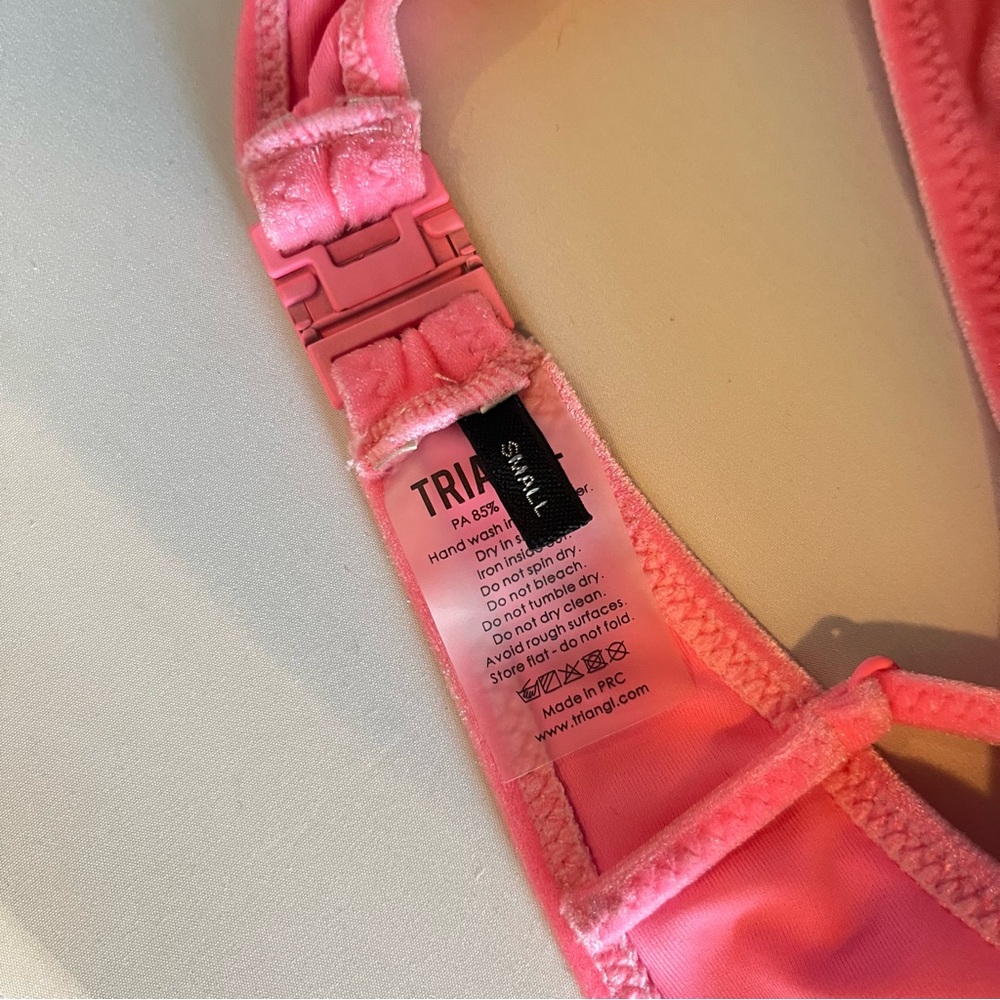 Triangl Swimwear Pink Bikini - Picture 7 of 9